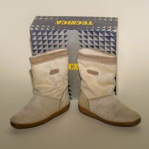 Vintage 1970’s/80’s Tecnica Fur Italian Boots. Apres Ski. Good condition. Eur 40